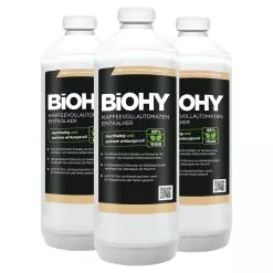 Null BiOHY Kaffeevollautomaten Entkalker (480x1l Flasche) | Ideal Zur Entkalkung Von Allen Kaffeemaschinen | Ca. 20 Entkalkungsvorgänge/Flasche -Biohy Verkäufe 02ba5d0a d6dc 447e a5ad 950ee7d3991f 2
