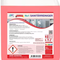 ARCORA Sanitärunterhaltsreiniger No1 SANITÄRREINIGER, 10L