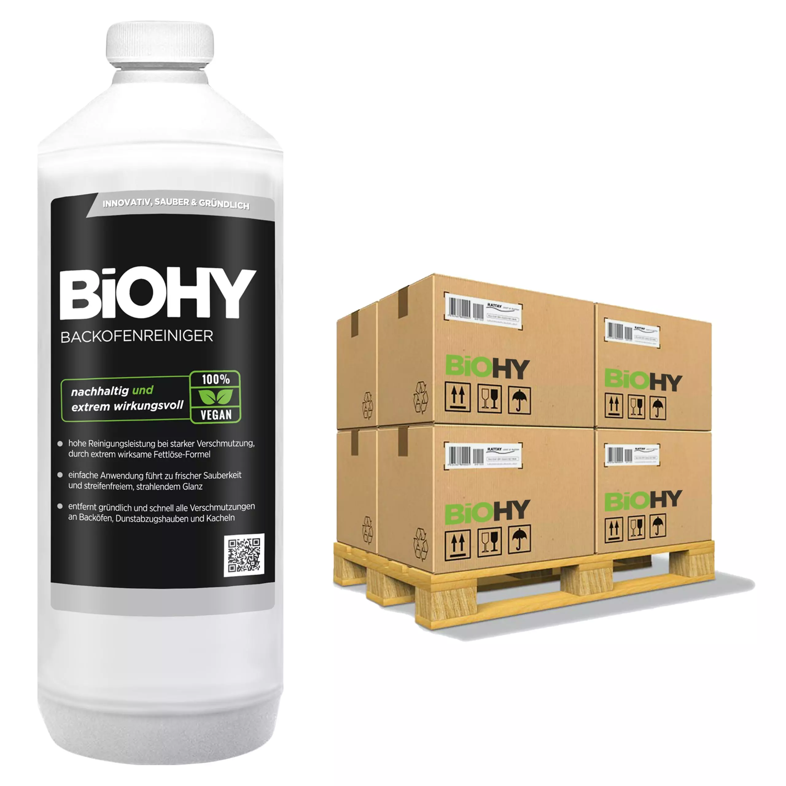 Null BiOHY Backofenreiniger Hochkonzentrat (9x1l Flasche) | Profi Grillreiniger, Fettlöser EXTRA STARK | Zur Einfachen Und Schnellen Ofenreinigung 7 Null BiOHY Backofenreiniger Hochkonzentrat (9x1l Flasche) | Profi Grillreiniger, Fettlöser EXTRA STARK | Zur Einfachen Und Schnellen Ofenreinigung – Bild 5