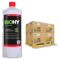 BiOHY WC-Reiniger (12x1l Flasche) | EXTRA STARK | Profi Bio Konzentrat | Dickflüssiges Reinigungs-Gel | Ideal Gegen Urinstein -Biohy Verkäufe 242a2a3c b618 4ec0 a50a 2818d07aedb6 2