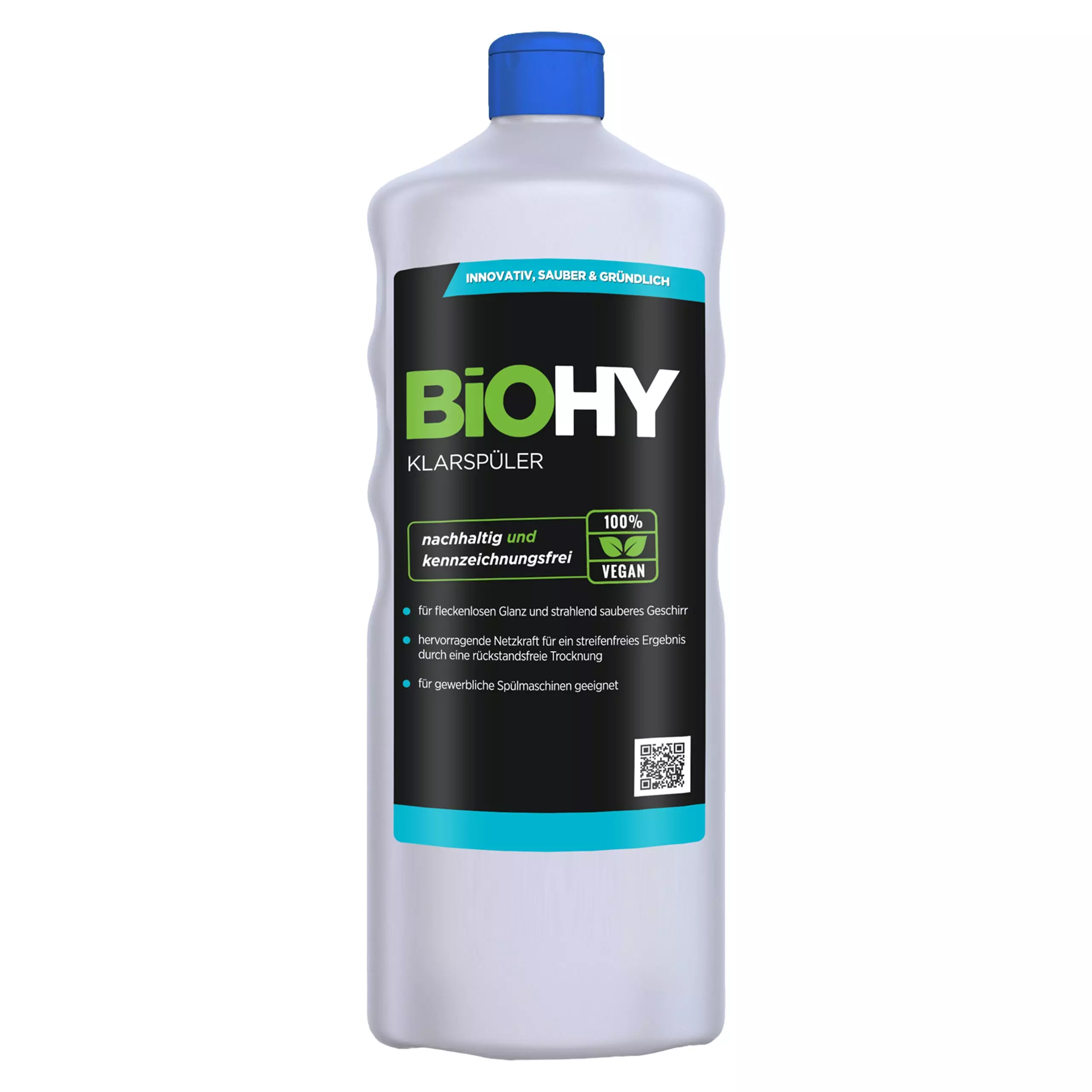 Null BiOHY Klarspüler (9x1l Flasche) | Ökologisches Hochkonzentrat | Geeignet Für Alle Spülmaschinen, Für Unschlagbaren Glanz Auf Gläsern & Geschirr 5 Null BiOHY Klarspüler (9x1l Flasche) | Ökologisches Hochkonzentrat | Geeignet Für Alle Spülmaschinen, Für Unschlagbaren Glanz Auf Gläsern & Geschirr – Bild 3