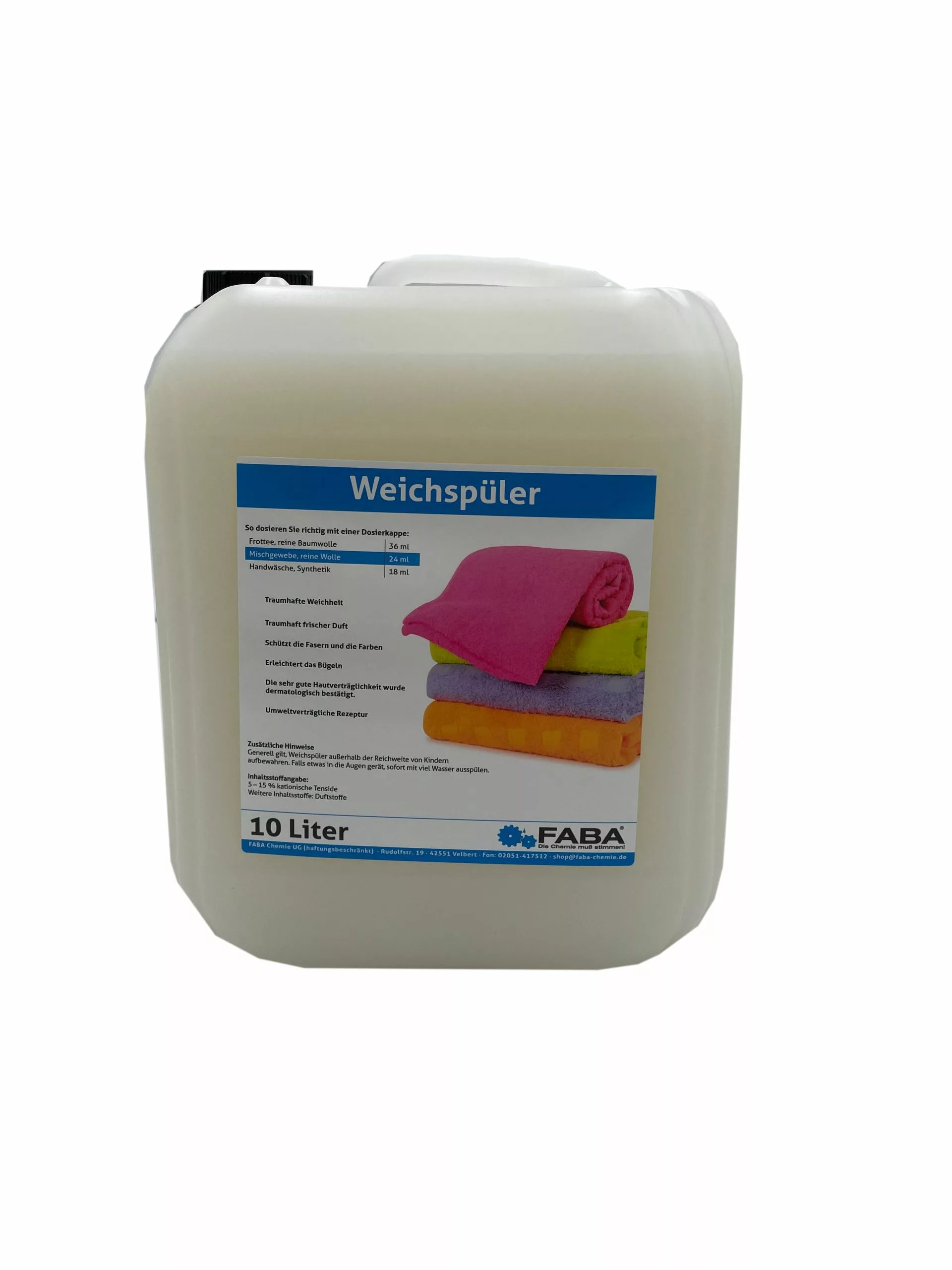 Null WEICHSPÜLER Konzentrat Blau 2 X 10 Liter Im Kanister 6 Null WEICHSPÜLER Konzentrat Blau 2 X 10 Liter Im Kanister – Bild 4