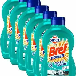 Null Bref Power Ceran & Stahl 6er Pack Edelstahl Reinigung 500 Ml Reinigungsmittel -Biohy Verkäufe 46651168 4099 44d2 9777 ebcd0cc2a4bc 2