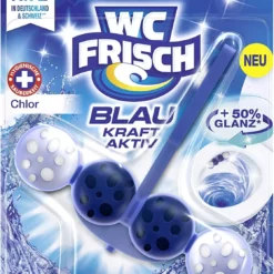 Null WC FRISCH Kraft Aktiv Blauspüler Chlor 50g WC Reiniger Toilettenreiniger