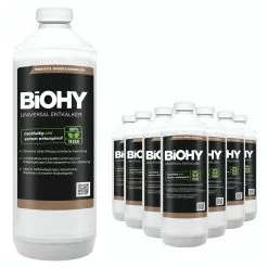 Null BiOHY Universal Entkalker (9x1l Flasche) | Konzentrat Für 20 Entkalkungsvorgänge Pro Flasche | Kompatibel Mit Allen Kaffeevollautomaten -Biohy Verkäufe 4c261770 79c4 4f13 a725 b4a3facae655 5