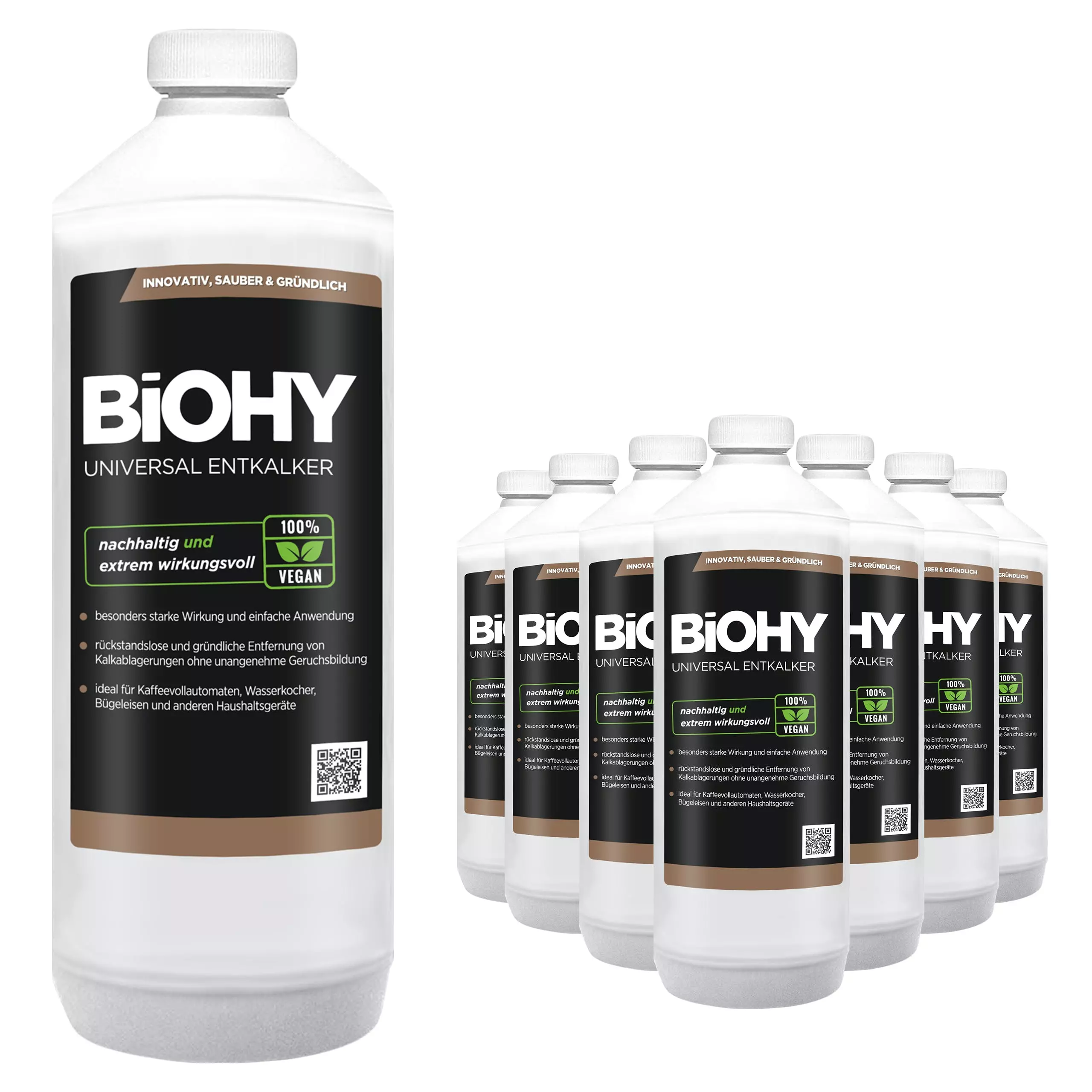 Null BiOHY Universal Entkalker (6x1l Flasche) | Konzentrat Für 20 Entkalkungsvorgänge Pro Flasche | Kompatibel Mit Allen Kaffeevollautomaten 6 Null BiOHY Universal Entkalker (6x1l Flasche) | Konzentrat Für 20 Entkalkungsvorgänge Pro Flasche | Kompatibel Mit Allen Kaffeevollautomaten – Bild 4