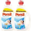 Null Persil Sensitive Gel Flüssigwaschmittel Waschmittel Wäsche 2x50 Waschladungen