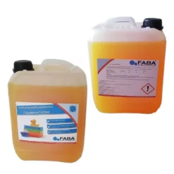 Null Flüssigwaschmittel Konzentrat Vollwaschmittel 2x10 L Orange