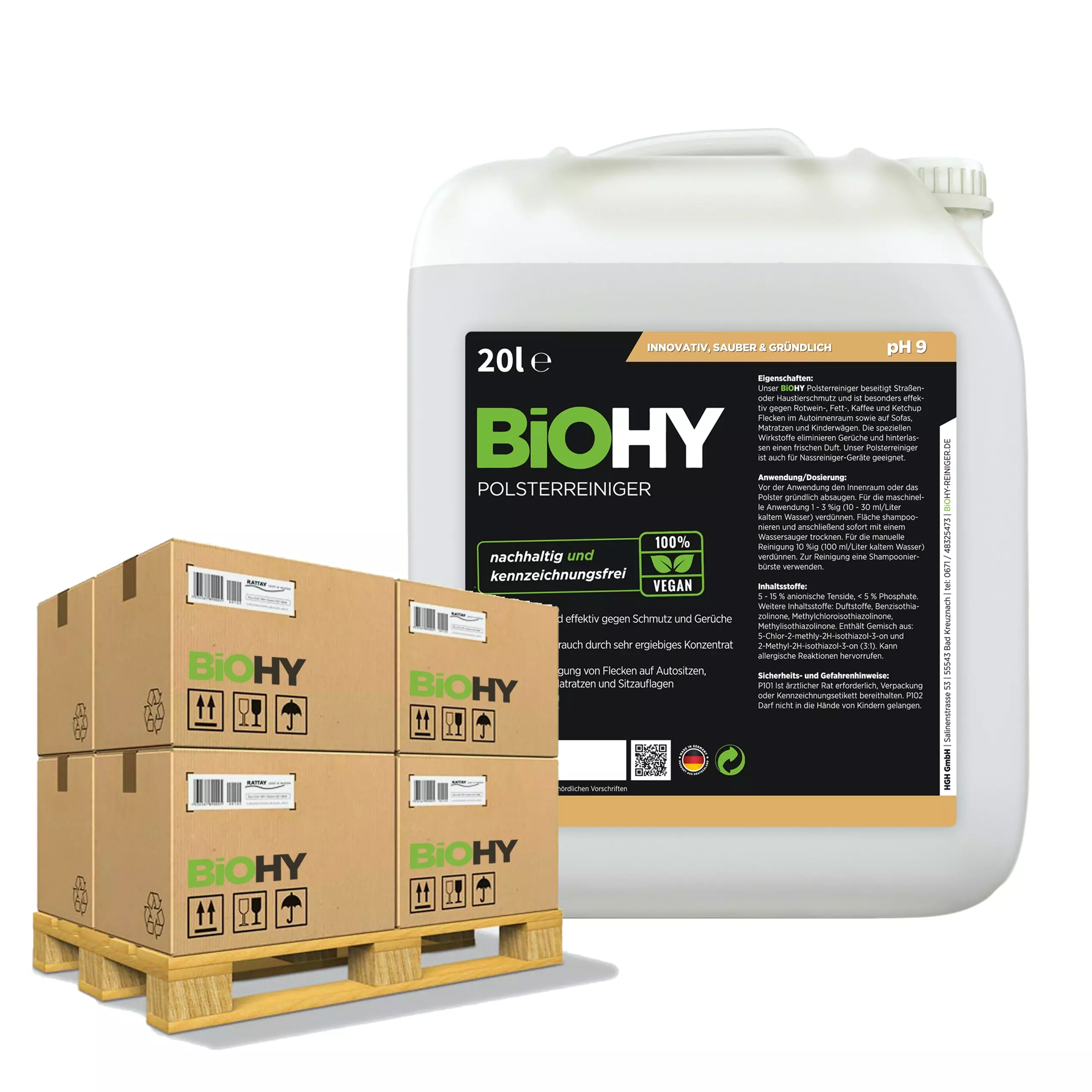 Null BiOHY Universal Entkalker (24x20l Kanister) | Konzentrat Für 20 Entkalkungsvorgänge Pro Flasche | Kompatibel Mit Allen Kaffeevollautomaten 9 Null BiOHY Universal Entkalker (24x20l Kanister) | Konzentrat Für 20 Entkalkungsvorgänge Pro Flasche | Kompatibel Mit Allen Kaffeevollautomaten – Bild 7