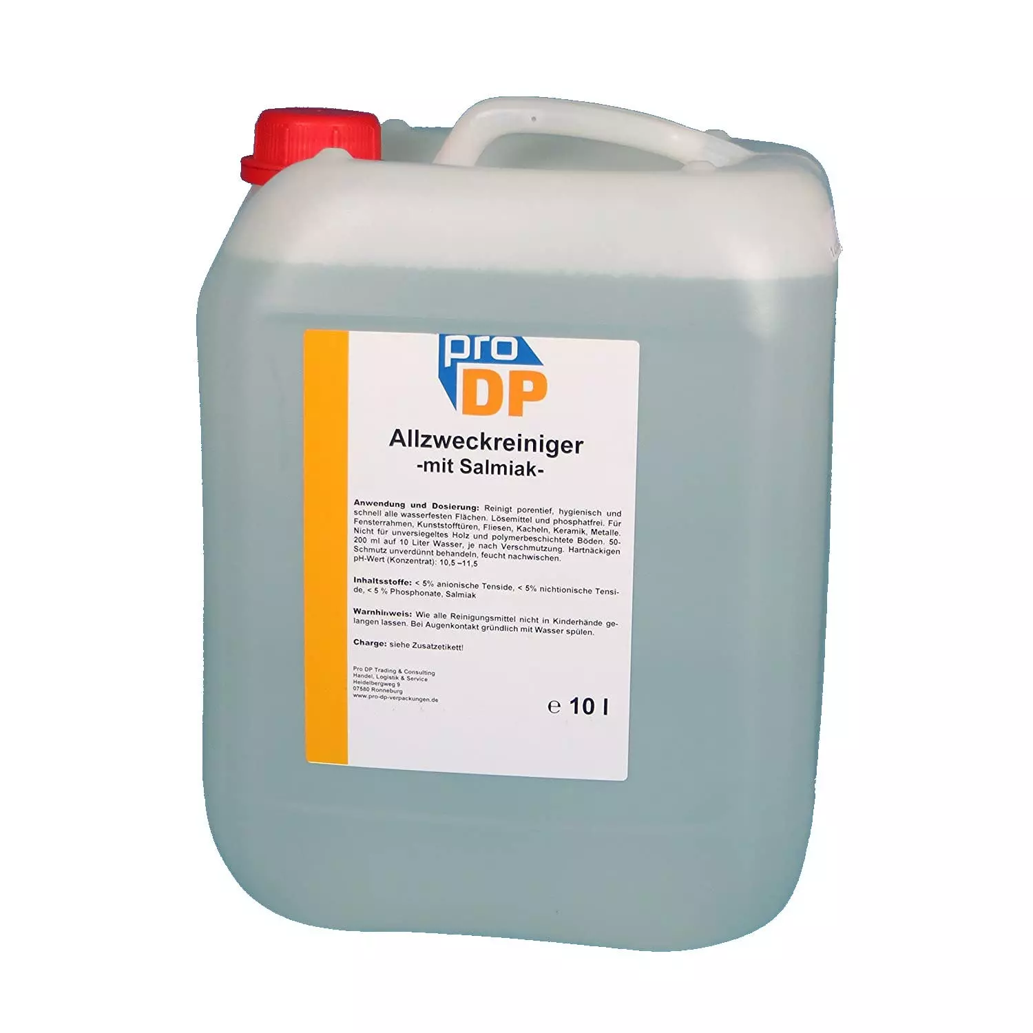 Null Dreiturm Allzweckreiniger Mit Salmiak 10 L Kanister 4 Null Dreiturm Allzweckreiniger Mit Salmiak 10 L Kanister – Bild 2