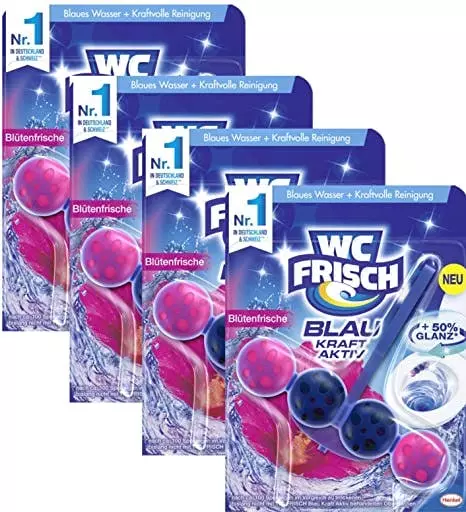 Null WC Frisch Kraft-Aktiv 10er Pack Pro Nature Minze WC-Reiniger 10x1 Stück 7 Null WC Frisch Kraft-Aktiv 10er Pack Pro Nature Minze WC-Reiniger 10x1 Stück – Bild 5