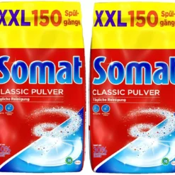 Somat Classic Spülmaschinen Pulver 2x3 Kg Geschirrspülreiniger Reinigung