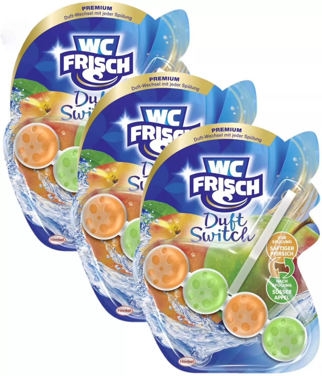 Null WC Frisch Duft Switch Grüner Apfel Und Wasserlilie 50g WC-Reiniger Duftspüler 7 Null WC Frisch Duft Switch Grüner Apfel Und Wasserlilie 50g WC-Reiniger Duftspüler – Bild 5