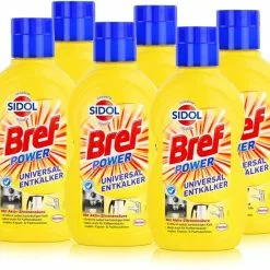 Null Sidol Power Universal-Entkalker 6x500 Ml Reinigungsmittel Reinigen Sauberkeit
