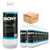 BiOHY Rohrreiniger (12x1l Flasche) | EXTRA STARK | Flüssiger, Hochkonzentrierter Abflussreiniger | Geruchsneutral | Für Alle Verstopfungen -Biohy Verkäufe 7ccd3e24 ff67 47c7 b722 b163656821a3 3