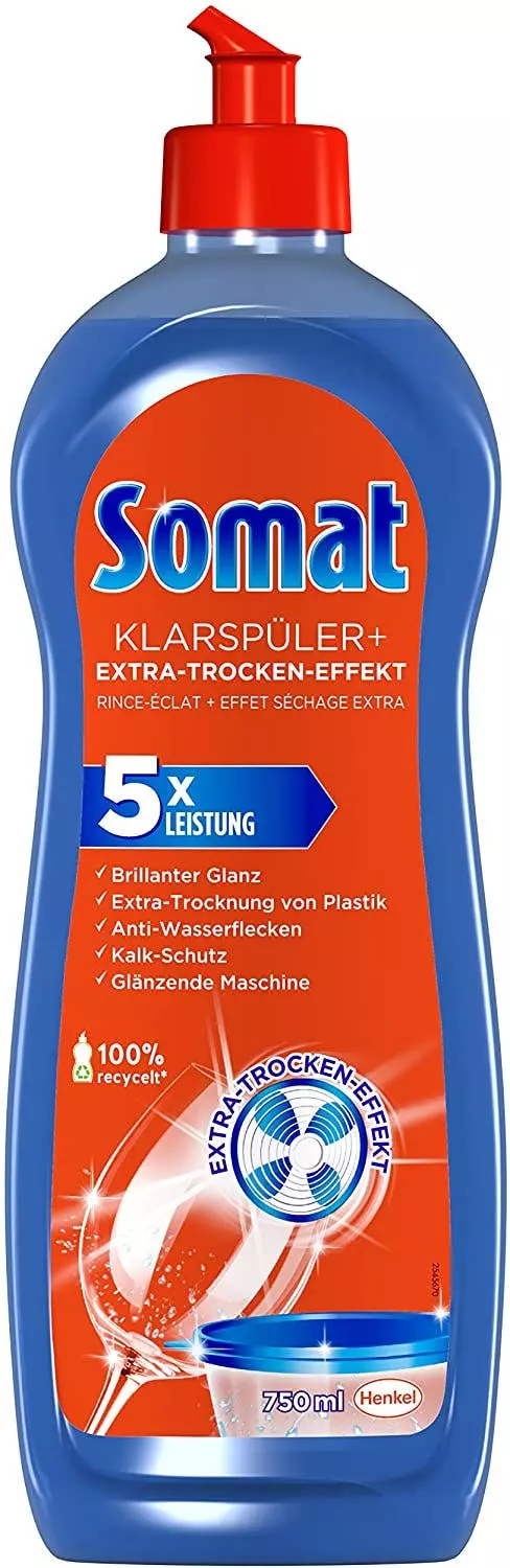 Somat Klarspüler Geschirrreiniger 10x750 Ml Spülmaschinenreiniger Reinigung 8 Somat Klarspüler Geschirrreiniger 10x750 Ml Spülmaschinenreiniger Reinigung – Bild 6