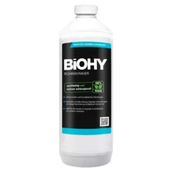 BiOHY Rohrreiniger (1l Flasche) | EXTRA STARK | Flüssiger, Hochkonzentrierter Abflussreiniger | Geruchsneutral | Für Alle Verstopfungen