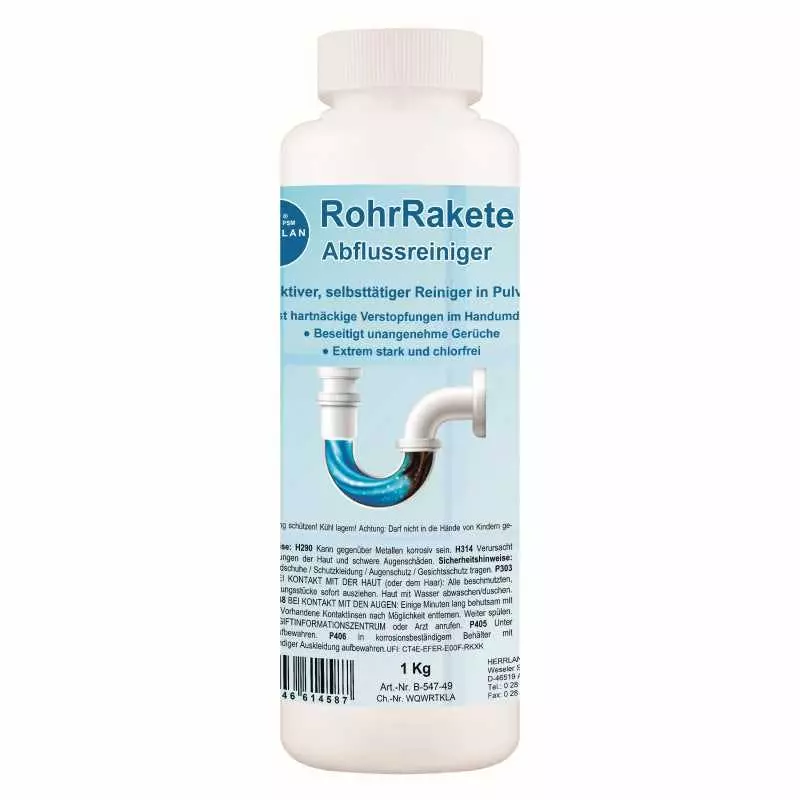 Null Abflussfrei, Hochwirksamer Rohrreiniger, 10 Liter 9 Null Abflussfrei, Hochwirksamer Rohrreiniger, 10 Liter – Bild 7