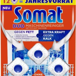 Somat Duo Maschinenreiniger Tabs Geschirrspül Reiniger 4x12 Stück Spülmittel -Biohy Verkäufe 9b0d2f64 0c7f 4b90 9fd8 5abaafe2336f