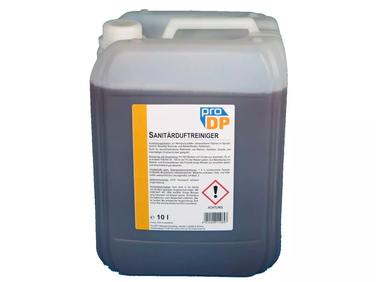 ARCORA Sanitärunterhaltsreiniger BILANZ FRESH, 10L 8 ARCORA Sanitärunterhaltsreiniger BILANZ FRESH, 10L – Bild 6