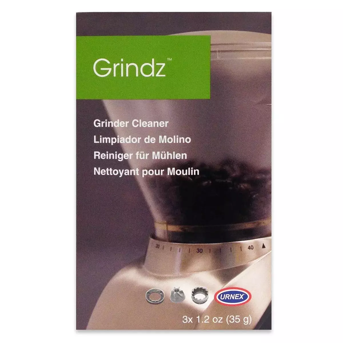 Null Grindz Kaffeemühlen-Reiniger Grinder Cleaner 3x35 G 3 Null Grindz Kaffeemühlen-Reiniger Grinder Cleaner 3x35 G