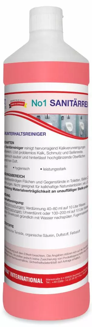 ARCORA Sanitärunterhaltsreiniger BILANZ FRESH, 10L 7 ARCORA Sanitärunterhaltsreiniger BILANZ FRESH, 10L – Bild 5