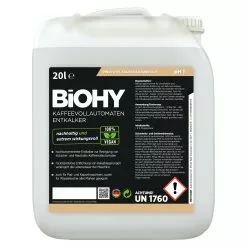 Null BiOHY Kaffeevollautomaten Entkalker (480x1l Flasche) | Ideal Zur Entkalkung Von Allen Kaffeemaschinen | Ca. 20 Entkalkungsvorgänge/Flasche -Biohy Verkäufe b6100de5 e1d1 405a bf95 157e80794582