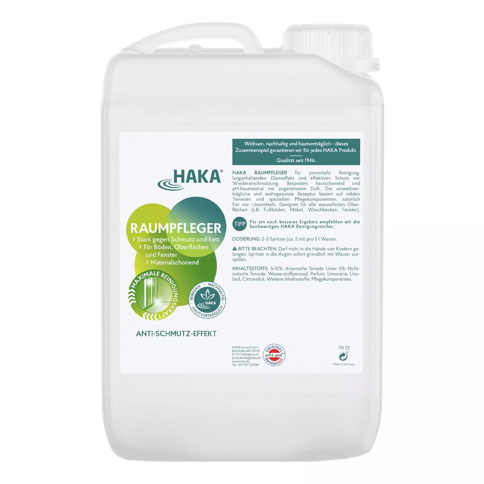 Null HAKA Raumpfleger Universalreiniger Boden, 750 Ml 4 Null HAKA Raumpfleger Universalreiniger Boden, 750 Ml – Bild 2