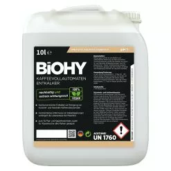 Null BiOHY Kaffeevollautomaten Entkalker (24x20l Kanister) | Ideal Zur Entkalkung Von Allen Kaffeemaschinen | Ca. 20 Entkalkungsvorgänge/Flasche -Biohy Verkäufe ba2e4d1b 1e3b 4665 8f41 7fe81a245dcd