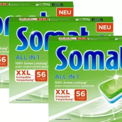 Somat All In 1 Pro Nature Spülmaschinen Tabs 3x56 Tabs Spülmittel Spülen
