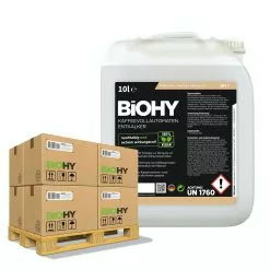Null BiOHY Kaffeevollautomaten Entkalker (10l Kanister) | Ideal Zur Entkalkung Von Allen Kaffeemaschinen | Ca. 20 Entkalkungsvorgänge/Flasche -Biohy Verkäufe ca347b44 2c5a 430b a030 dc56cf1c347d 2