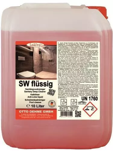 Lorito Sanitärgrundreiniger SW Flüssig 353 1 Liter 4 Lorito Sanitärgrundreiniger SW Flüssig 353 1 Liter – Bild 2