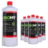 BiOHY Sanitärreiniger (6x1l Flasche) | Kalkzersetzendes Konzentrat Für Den Sanitärbereich | Badreiniger Mit Angenehme & Frischen Duft | EXTRA STARK -Biohy Verkäufe db136bf3 bd5c 4156 8100 92a1df108a54 10