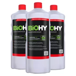 BiOHY Sanitärreiniger (12x1l Flasche) | Kalkzersetzendes Konzentrat Für Den Sanitärbereich | Badreiniger Mit Angenehme & Frischen Duft | EXTRA STARK -Biohy Verkäufe dc5c390f b978 4886 b9e9 c14de98d0f13 5