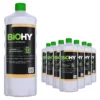 BiOHY Spezial Polsterreiniger (9x1l Flasche) | Ideal Für Autositze, Sofas, Matratzen Etc. | Ebenfalls Für Waschsauger Geeignet