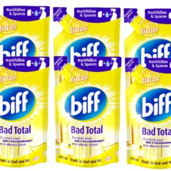 Null Biff Bad Total Zitrus Badreiniger Bad Reiniger Badezimmer 12x250 Ml Nachfüllpack 12 Null Biff Bad Total Zitrus Badreiniger Bad Reiniger Badezimmer 12x250 Ml Nachfüllpack -Biohy Verkäufe f54fec91 0255 4d68 bcb7 be18c9fbd2fb 4