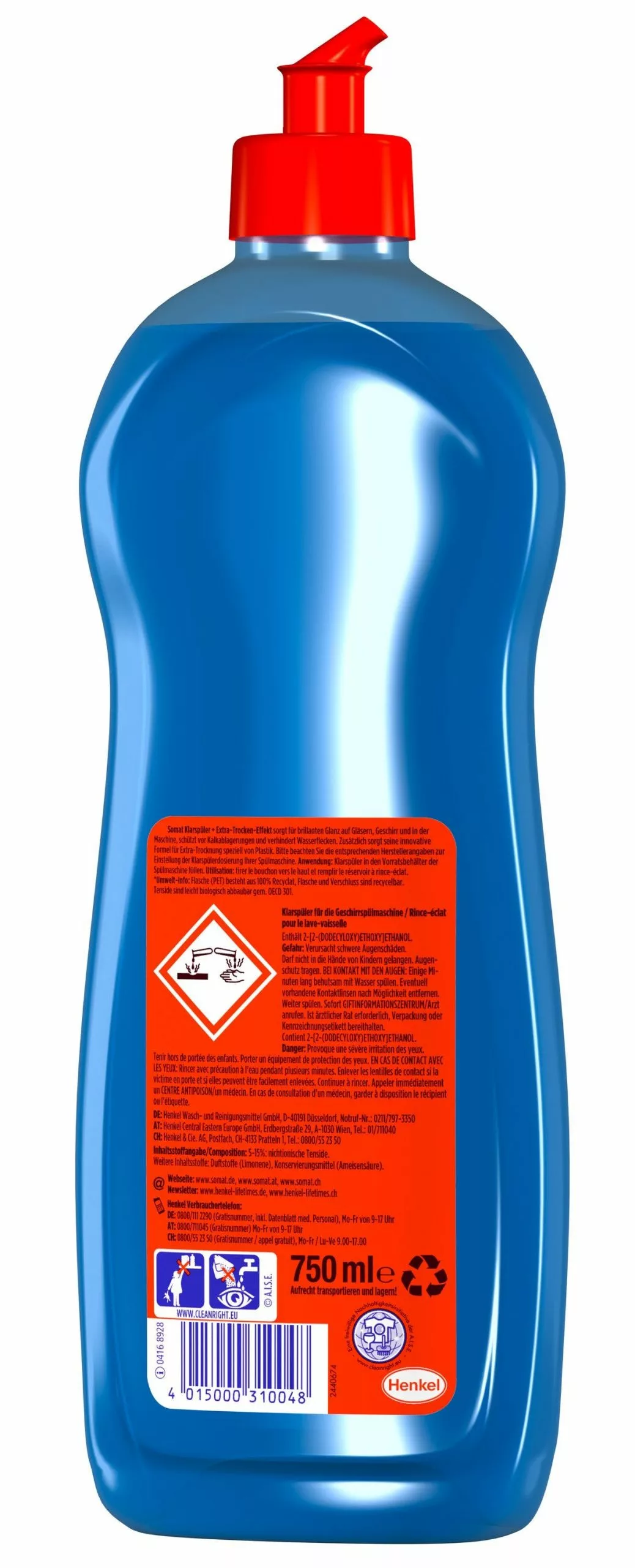 Somat Klarspüler Für Spülmaschinen, 750 Ml 8 Somat Klarspüler Für Spülmaschinen, 750 Ml – Bild 6