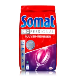 Somat Professional, Spülmaschinenpulver, Spülmittel Großpackung Für Die Industriespülmaschine, 8 Kg