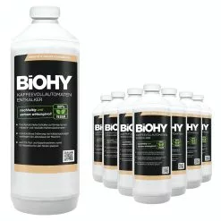 Null BiOHY Kaffeevollautomaten Entkalker (6x1l Flasche) | Ideal Zur Entkalkung Von Allen Kaffeemaschinen | Ca. 20 Entkalkungsvorgänge/Flasche -Biohy Verkäufe fd8b3e15 a784 42d7 84a9 59237a25b487 7